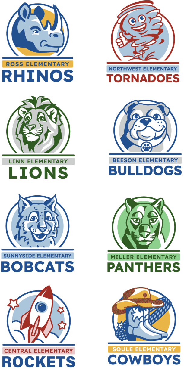 DODGE CITY USD 443 logos