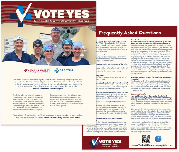 Vote Yes Flyer