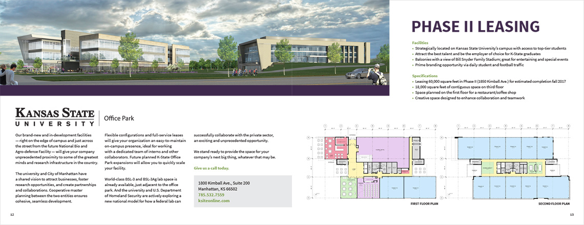 K-Site Brochure Spread