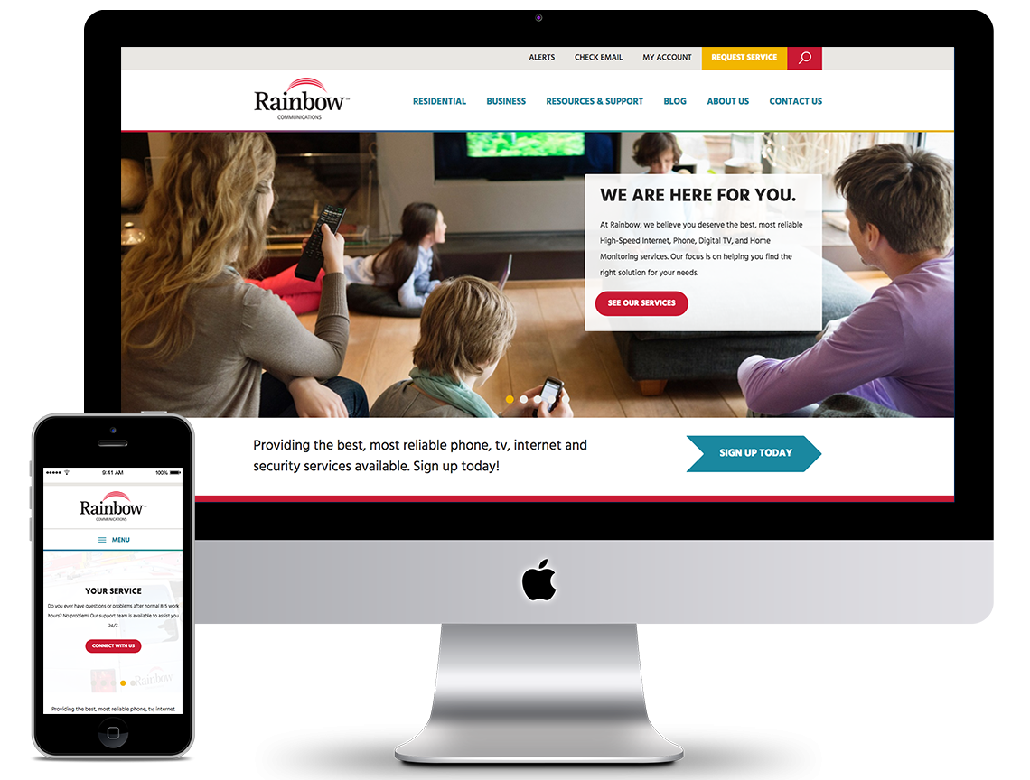 Rainbow Communications Marketing Portfolio 1